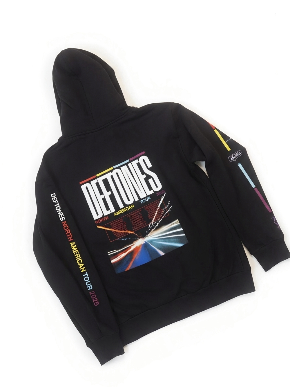 Deftones Black Graphic Tour Hoodie